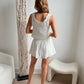 Sunlit Blooms Top-White