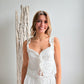 Sunlit Blooms Top-White