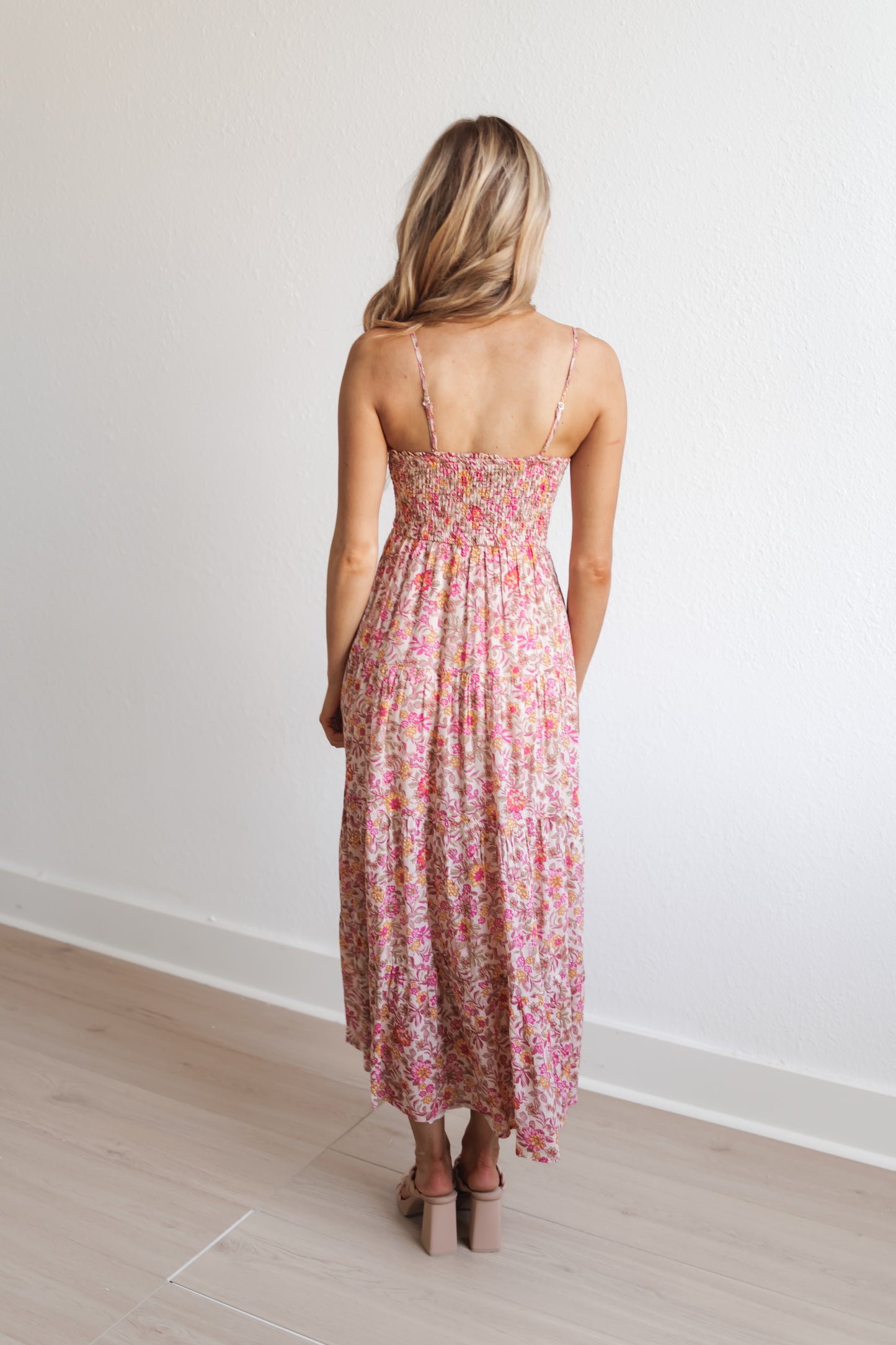 Z SUPPLY: Balos Lima Floral Dress-Cactus Flower