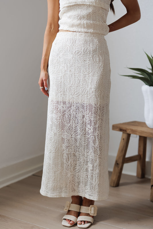 Pure Essence Skirt-Natural