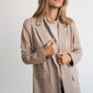Z SUPPLY: Do It All Relaxed Blazer-Putty