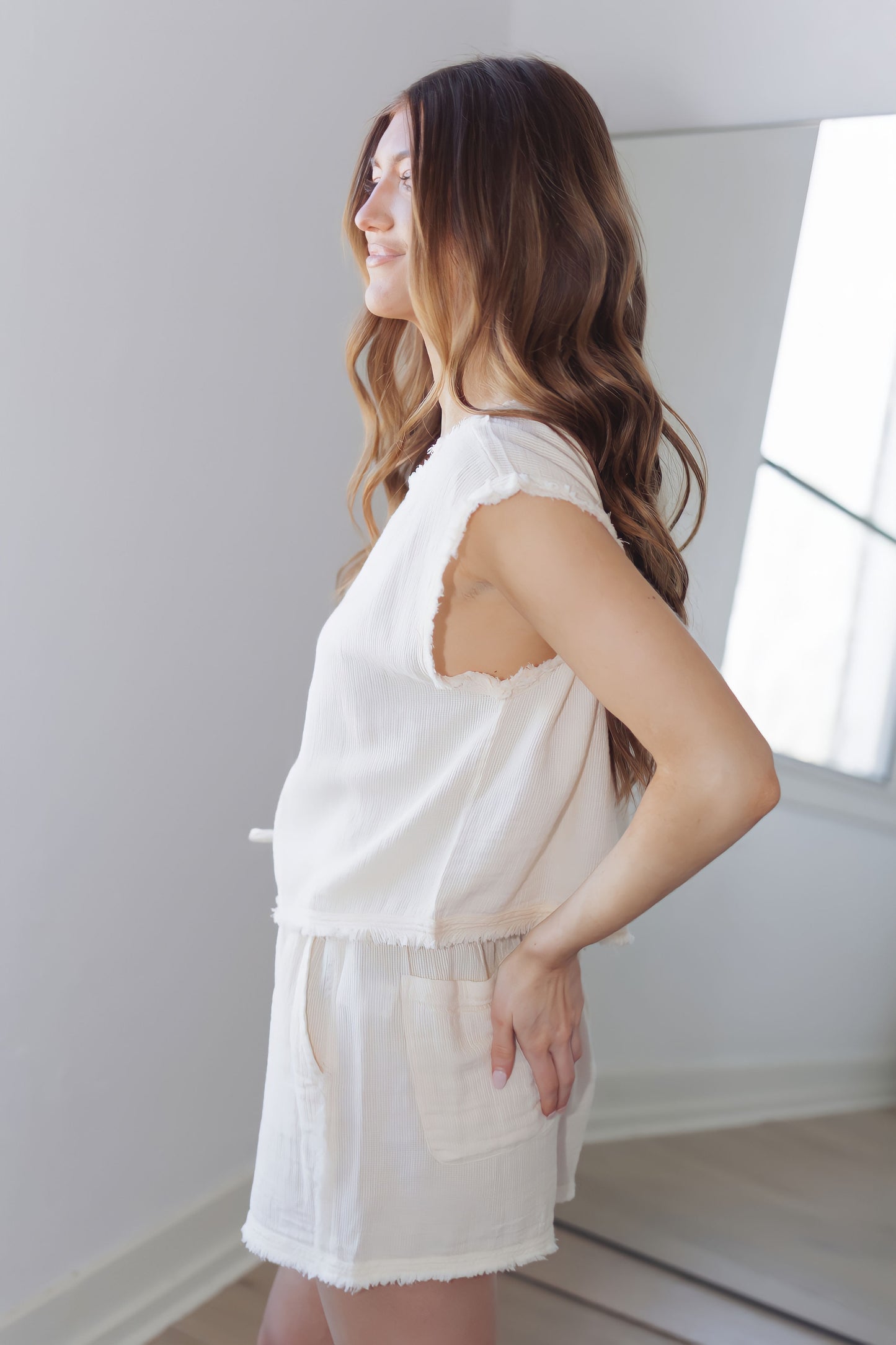 Hideaway Top-Natural