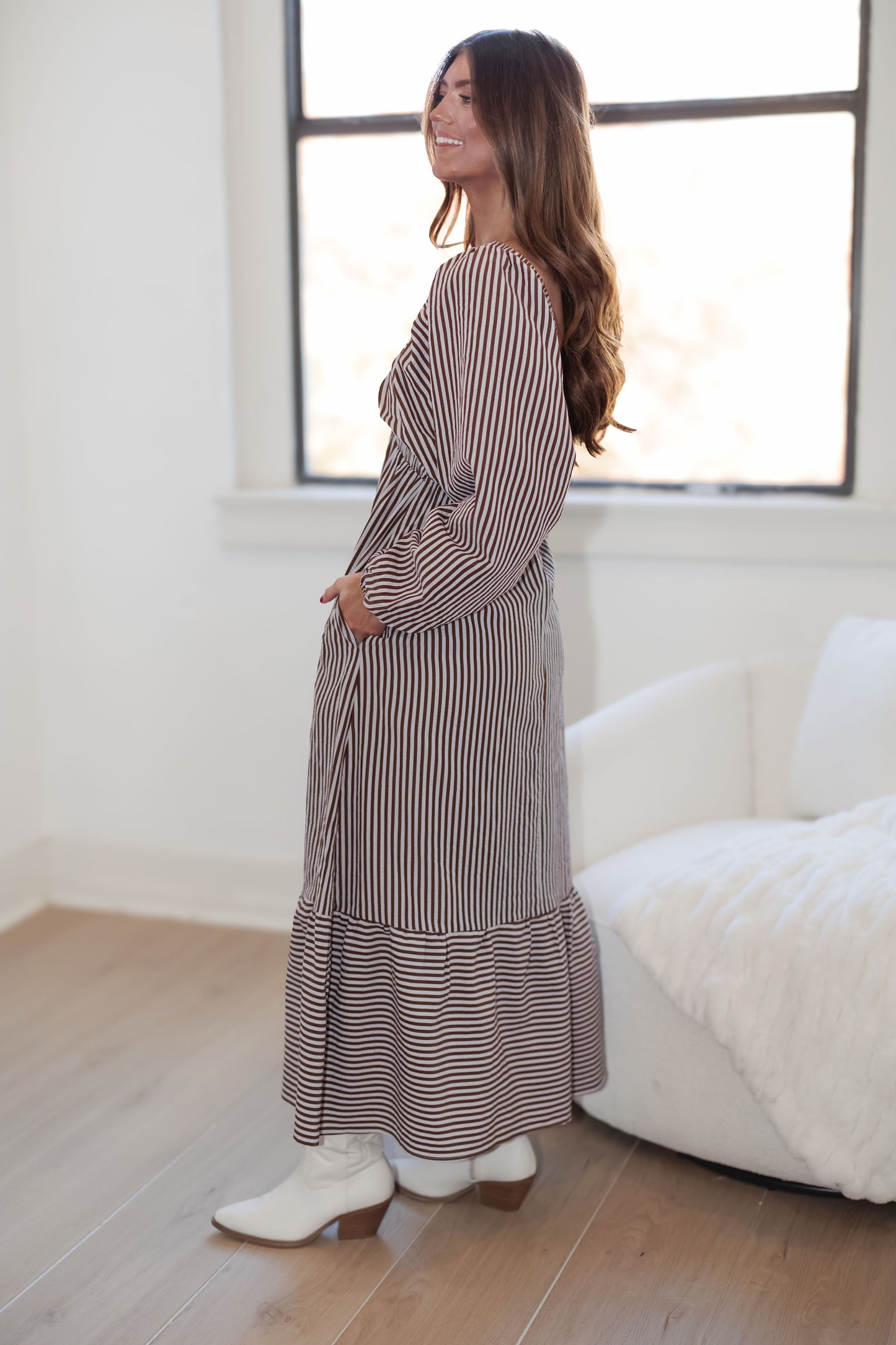 Be The Love Dress-Brown