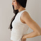 Riviera Romance Top-Cream