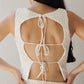 Riviera Romance Top-Cream