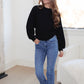 On A Stroll Top-Black