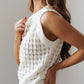 Kiki Sweater Top-Ivory