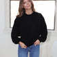 On A Stroll Top-Black