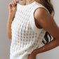 Kiki Sweater Top-Ivory