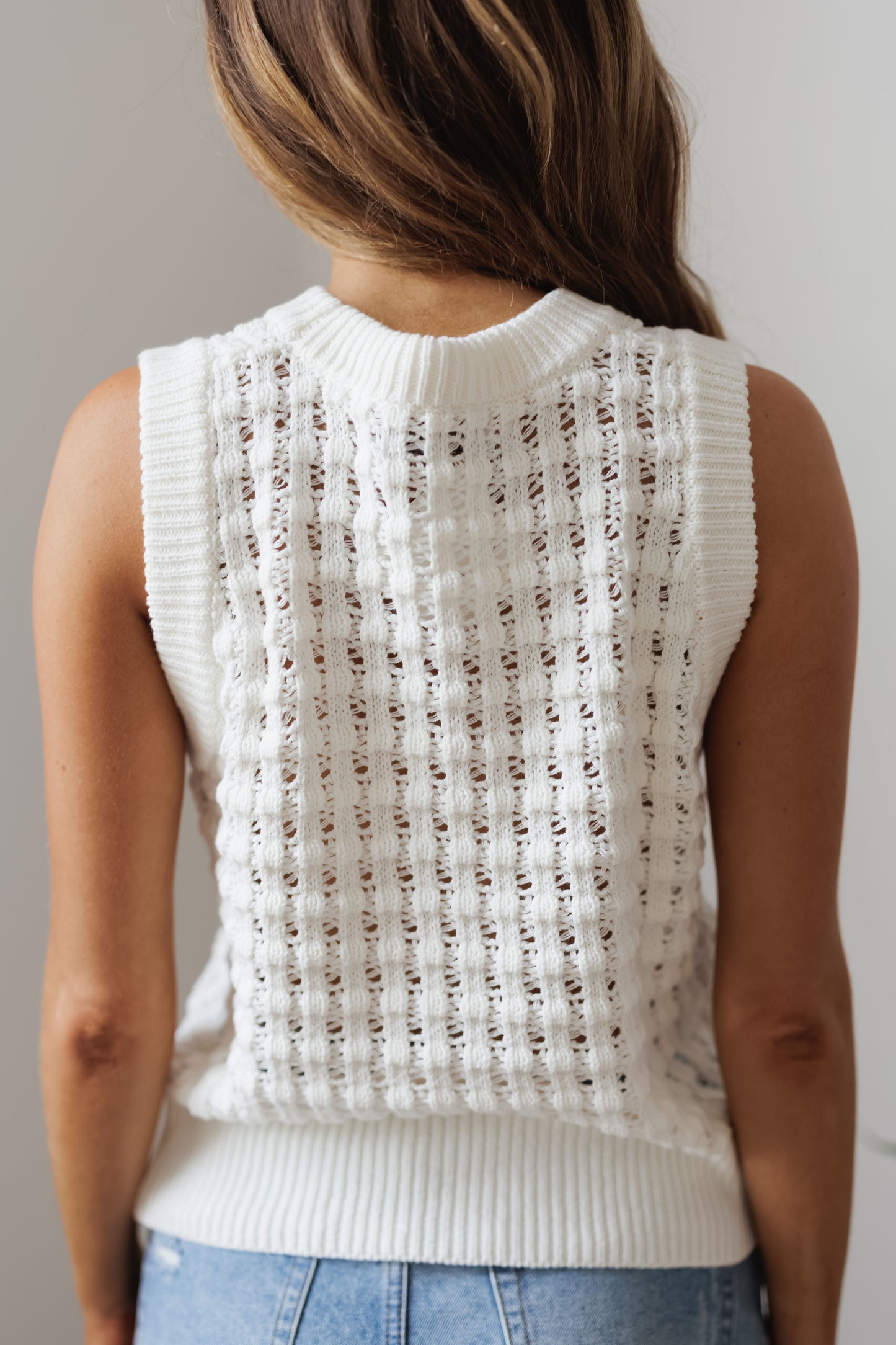 Kiki Sweater Top-Ivory