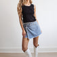 Switch Gears Skort-Washed Denim