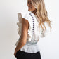 Captivate Me Top-Off White/Black