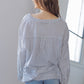 All Day Style Top-Blue