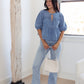 Wish Come True Top-Denim