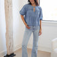 Wish Come True Top-Denim