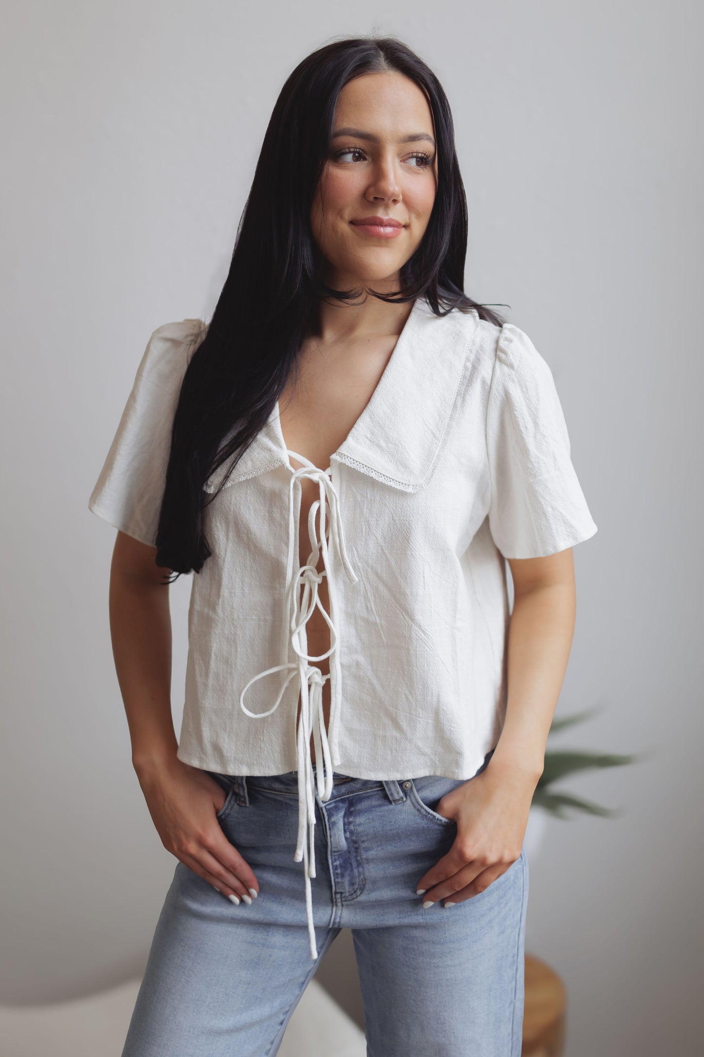 Kailya Top-Ivory