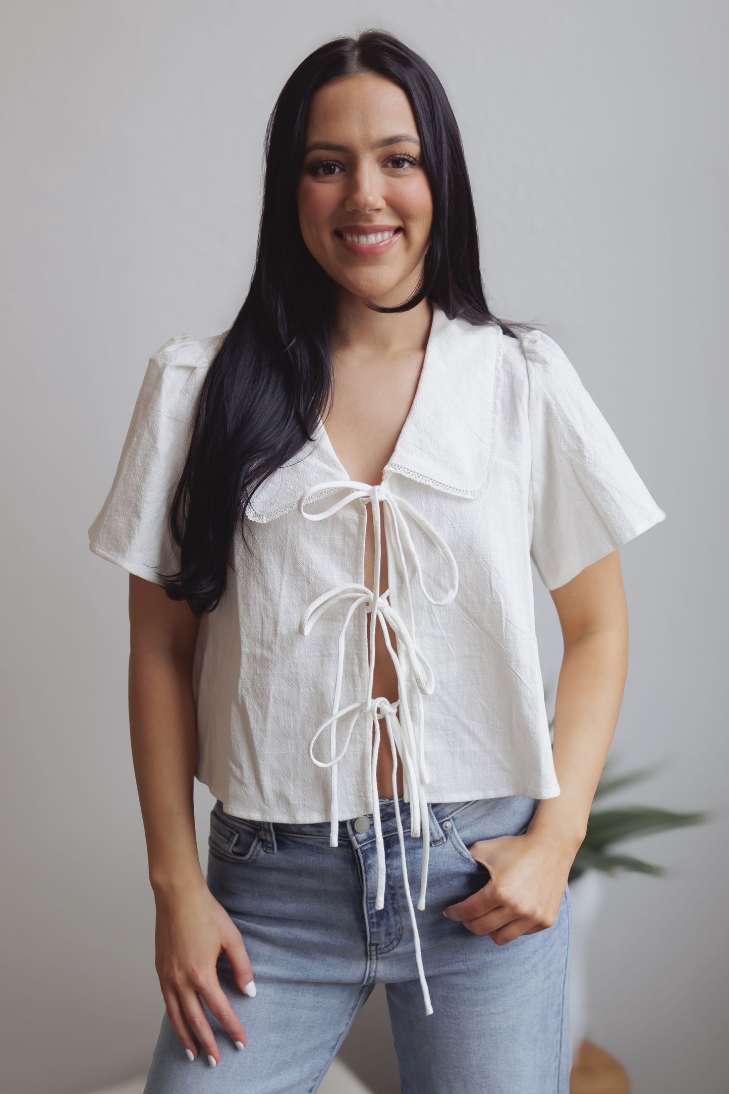 Kailya Top-Ivory