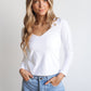 Z SUPPLY: Avala So Smooth Top-White