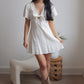 Love Letter Mini Dress-White