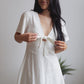 Love Letter Mini Dress-White