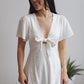 Love Letter Mini Dress-White