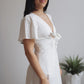 Love Letter Mini Dress-White