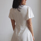 Love Letter Mini Dress-White