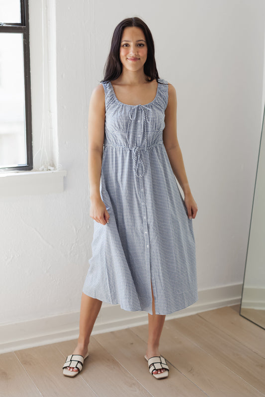 Summer Bliss Dress-Blue