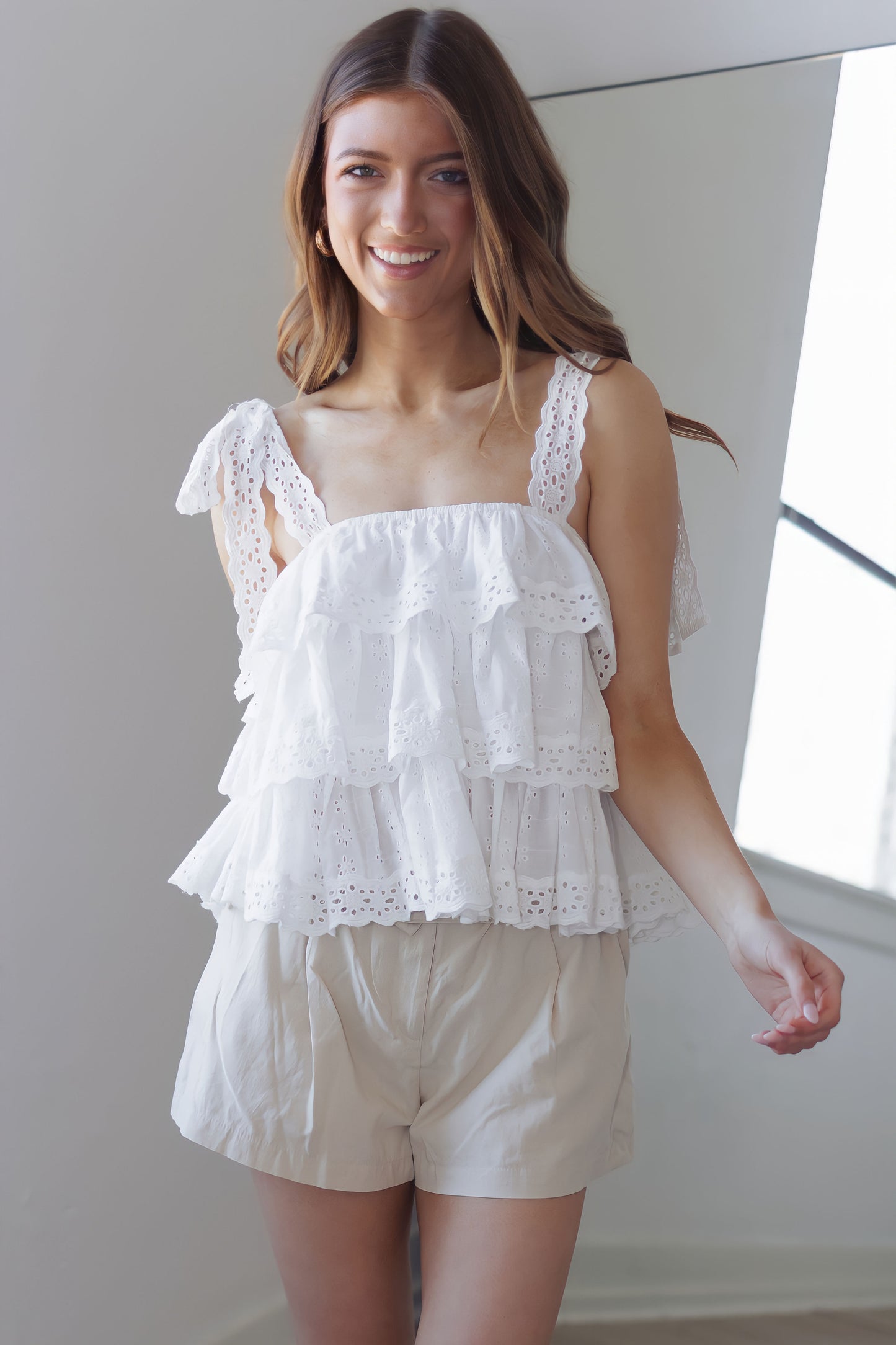 Be Still My Heart Top-Off White
