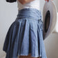 Sweet Moment Skirt-Denim