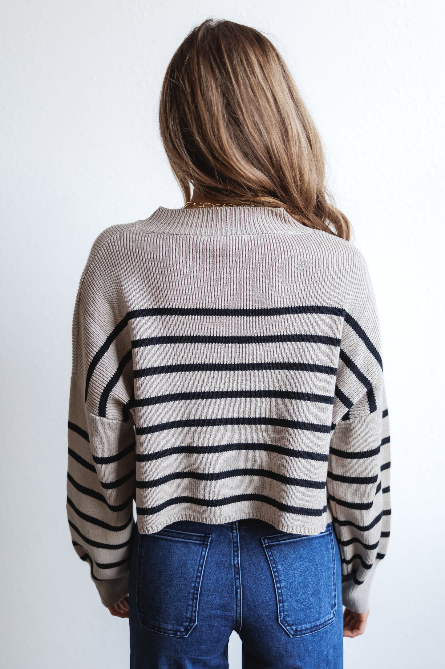 Smooth Talker Sweater-Ecru