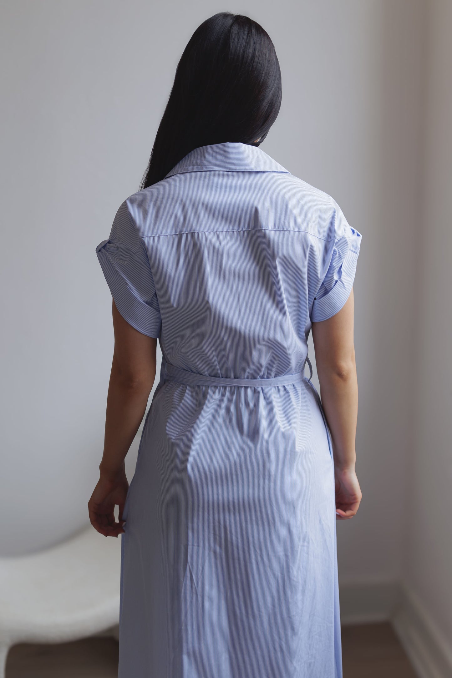 Romance Me Dress-Blue