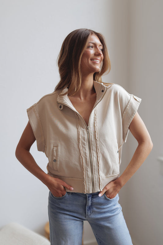 Bentley Vest-Sand