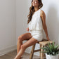 Good Days Shorts-Cream