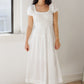 Huntington Beach Dress-White