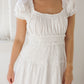 Huntington Beach Dress-White