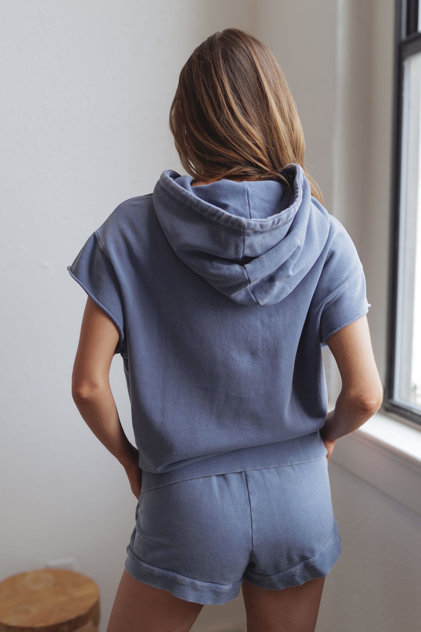 Harlie Hoodie-Blue