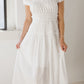 Huntington Beach Dress-White
