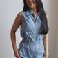 Westly Romper-Blue
