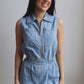 Westly Romper-Blue