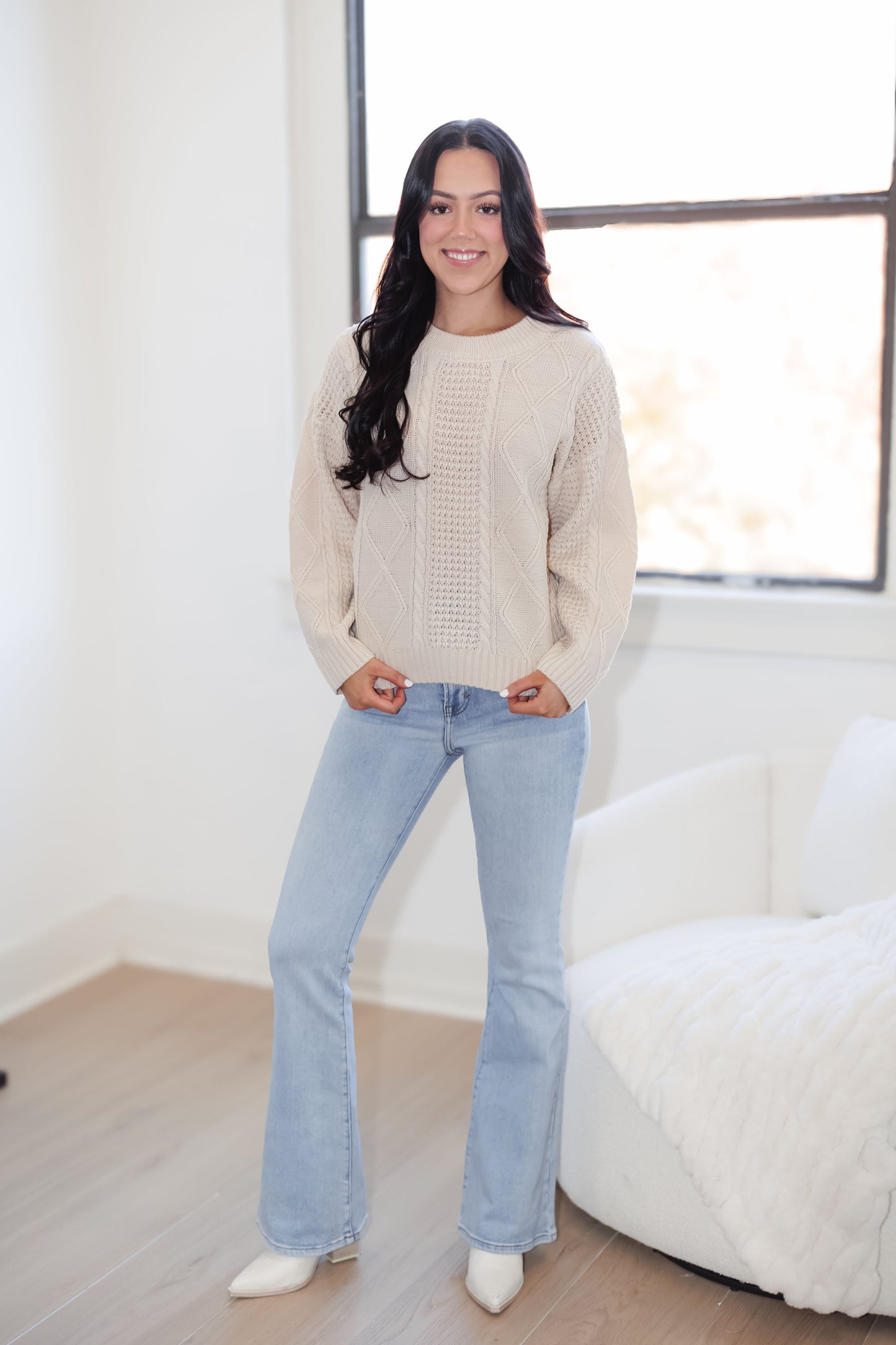 Winslow Sweater-Oatmeal