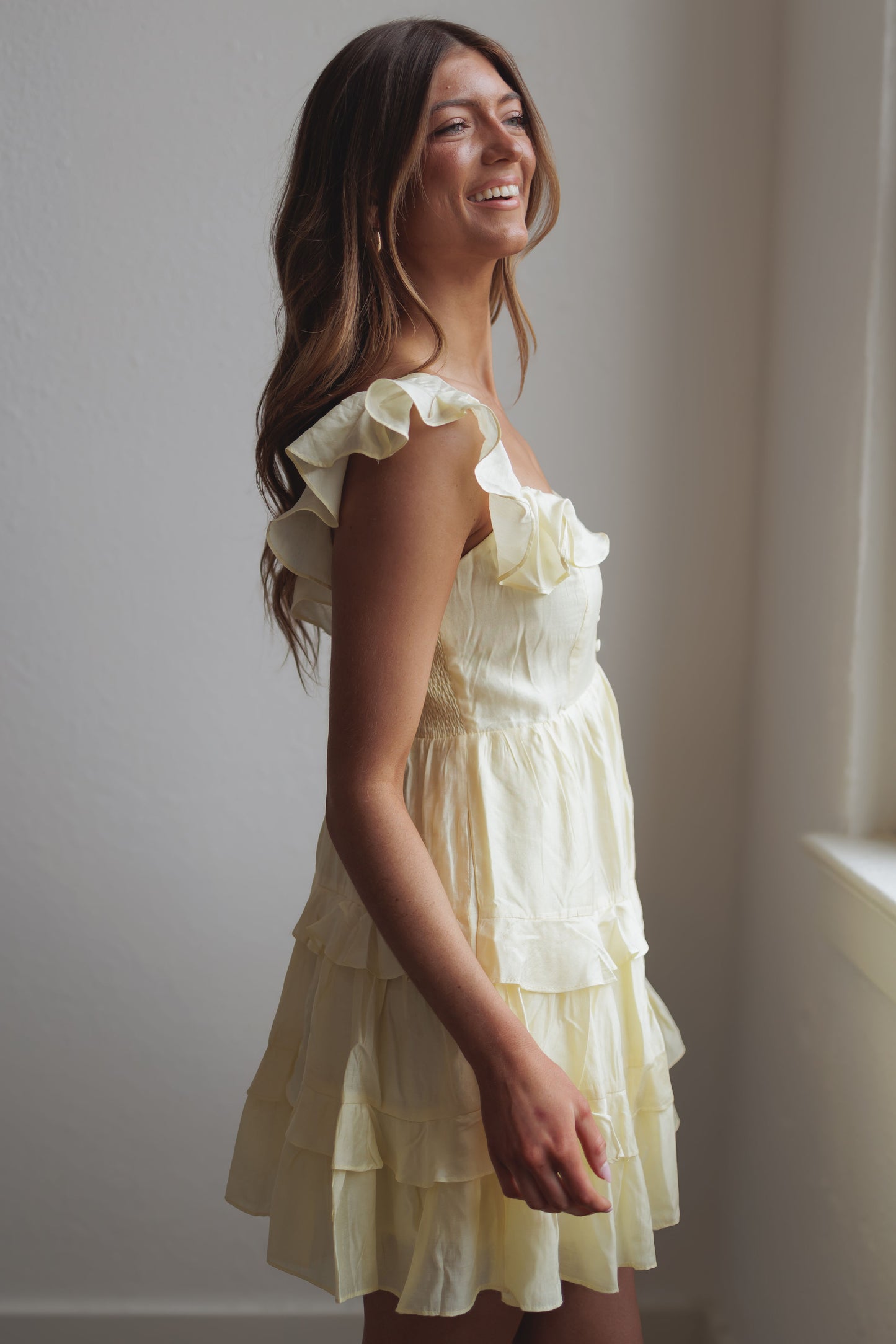 All The Feels Dress-Yellow