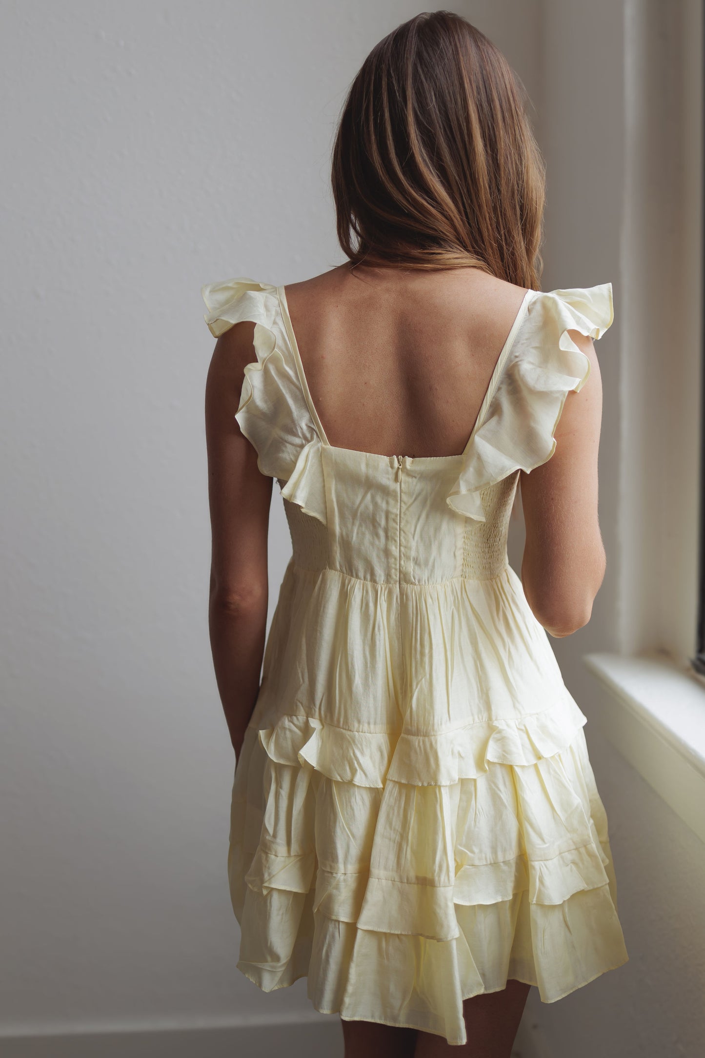 All The Feels Dress-Yellow
