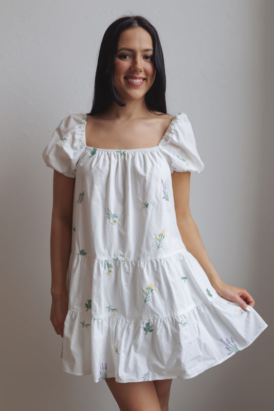 Social Gathering Dress-Lavender Combo