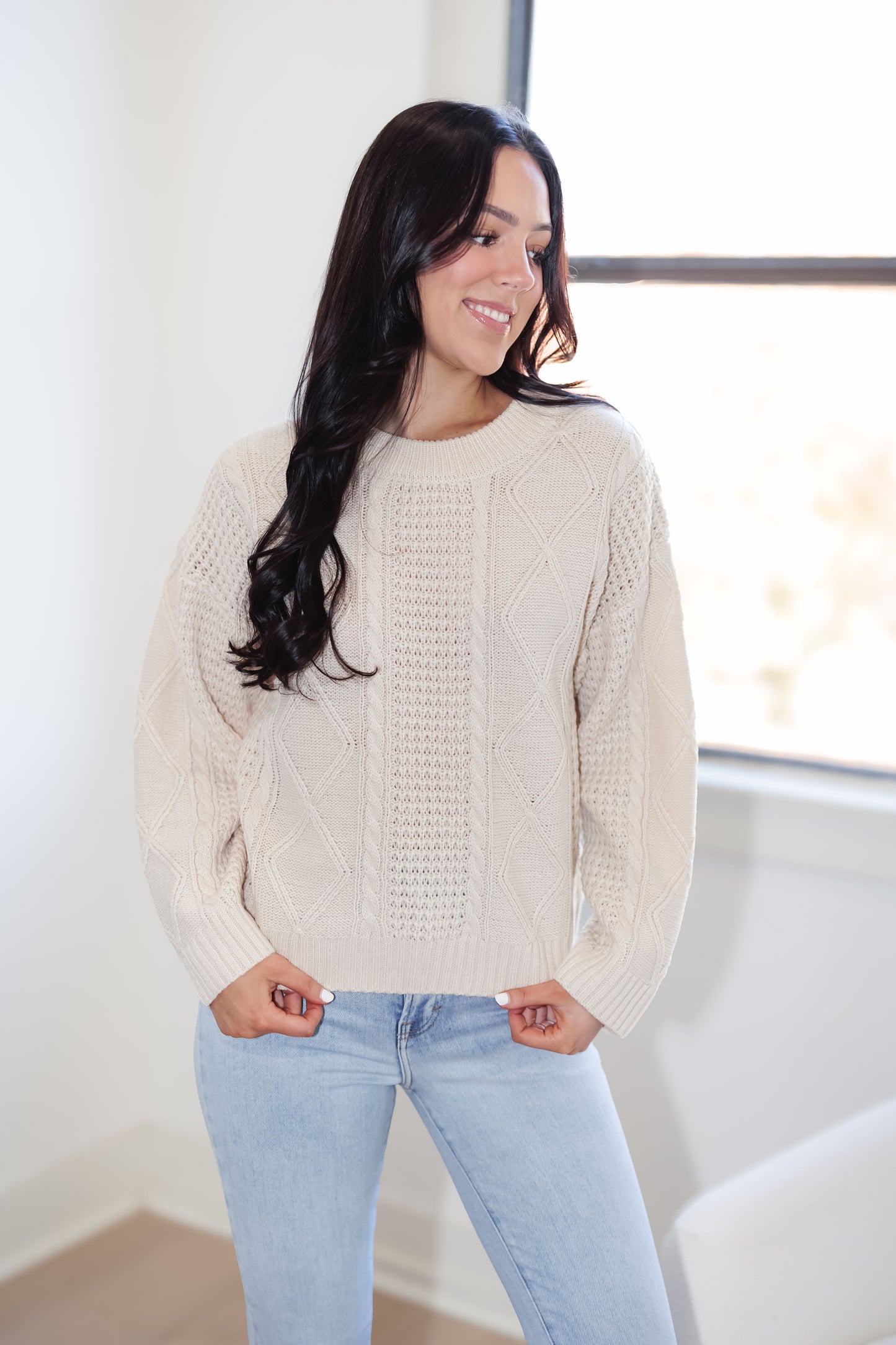 Winslow Sweater-Oatmeal