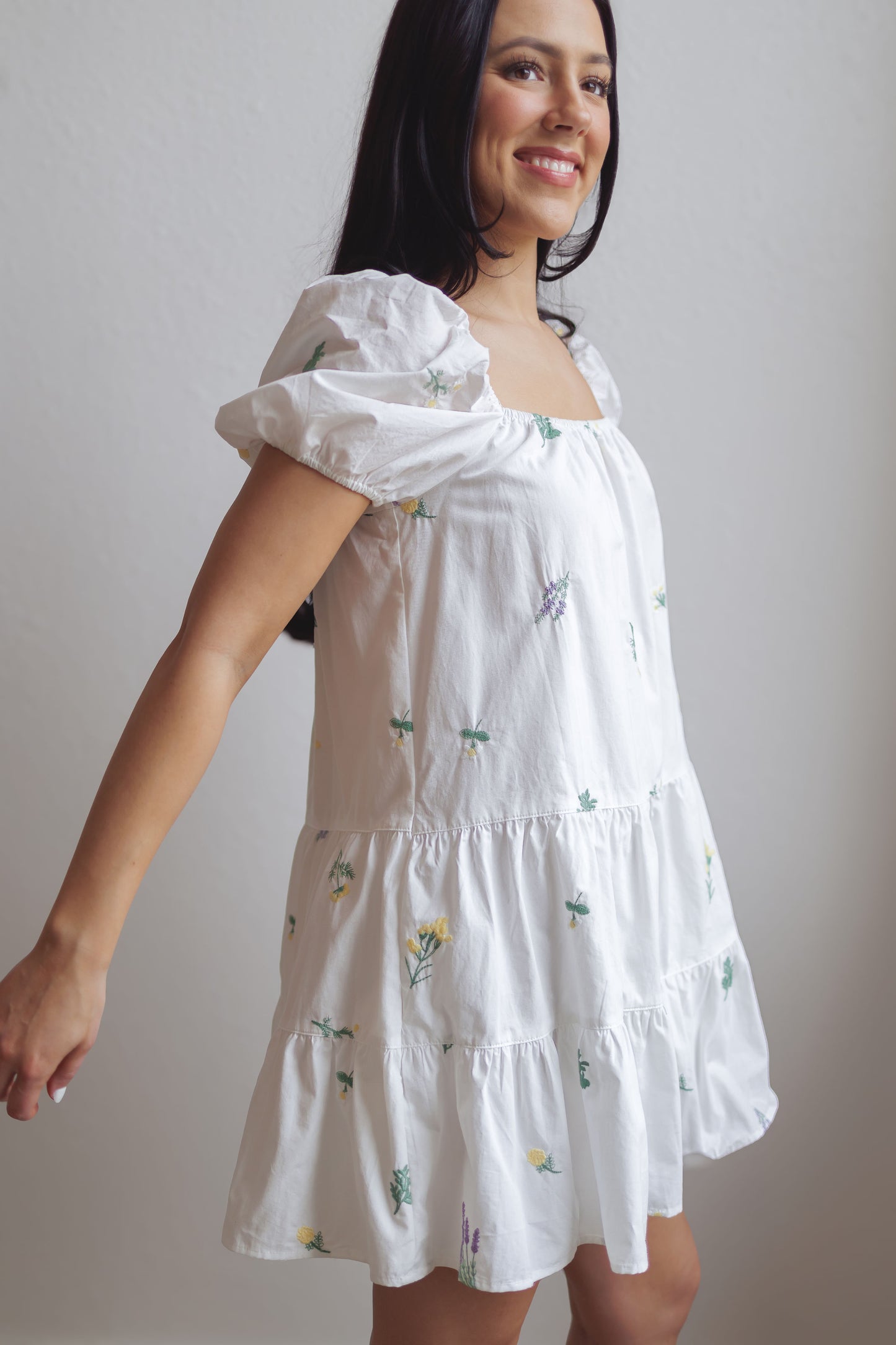 Social Gathering Dress-Lavender Combo