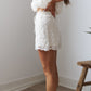 Good Days Shorts-Cream