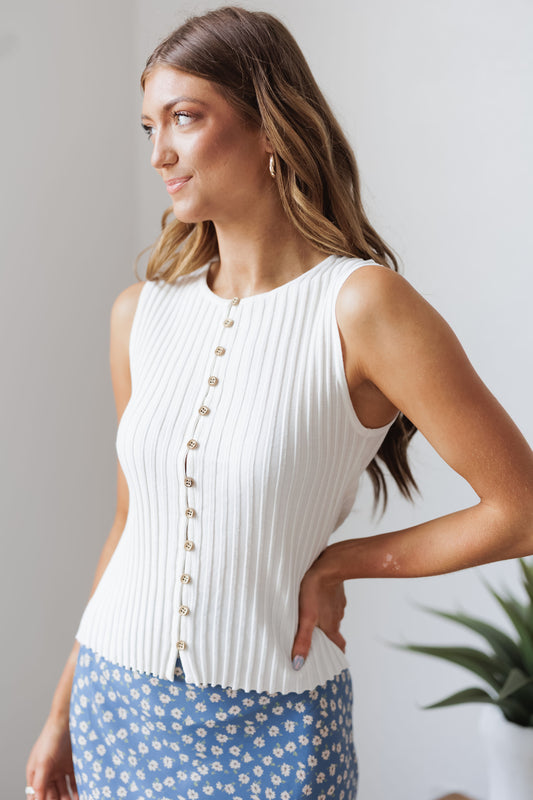 Raylin Top-Ivory
