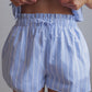 Makayla Striped Set-Blue