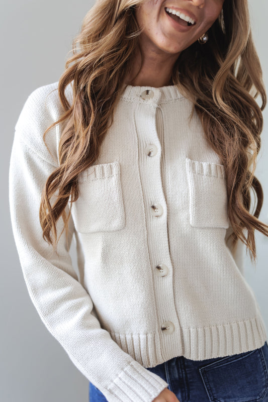 Sweet Spot Sweater-Ivory